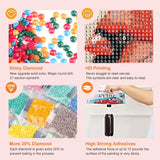 Anuver Cardinal Diamond Painting Kits for Adults, 5D DIY Diamond Art Kits for Beginners, Full Drill Diamond Painting Kits for Home Wall Decor, Bird, 12x12 Inch Anuver