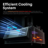 ELEGOO Jupiter SE Resin 3D Printer, Large MSLA 3D Printer with 12.8-inch 6K Monochrome LCD, Printing Size of 10.94 x 6.15 x11.81 Inch ELEGOO