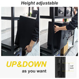 FATIGOS 72''H Garage Shelving Heavy Duty Storage Shelves 3500LBS Metal Garage Storage Shelves Adjustable Metal Shelf, Heavy Duty Storage Rack for Basement Warehouse 24" D x 47" W x 72" H FATIGOS