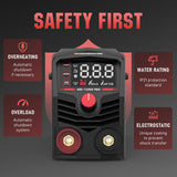 YESWELDER Large LED Display 125Amp Stick Welder,110V Portable ARC Welding Machine, Mini MMA Welder Machine with Hot Start, Arc Force YESWELDER