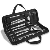 Anpro Grill Kit, Grill Set, Grilling Utensil Set, Grilling Accessories, BBQ Accessories, BBQ Kit, BBQ Grill Tools,Smoker, Camping, Kitchen, Stainless Steel, 21 Pcs,Grilling Gifts for Fathers Day Anpro