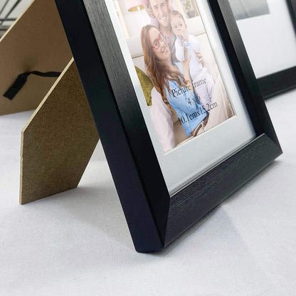 Giftgarden Multi Black Picture Frames with Mat for Multiple Sizes Photos, Four 4x6, Four 5x7, Two 8x10 for Gallery Photo Frame Collage Wall or Tabletop Display, Assortment Pack of 10 - WoodArtSupply