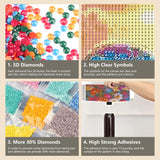 FHBUBPUP Sea Turtle Diamond Painting Kits for Adults, Animal Diamond Art Kits for Beginners, 5D DIY Full Drill Round Diamond Point Gem Art, Craft Gift Suitable for Home Wall Decoration 12×12Inch FHBUBPUP