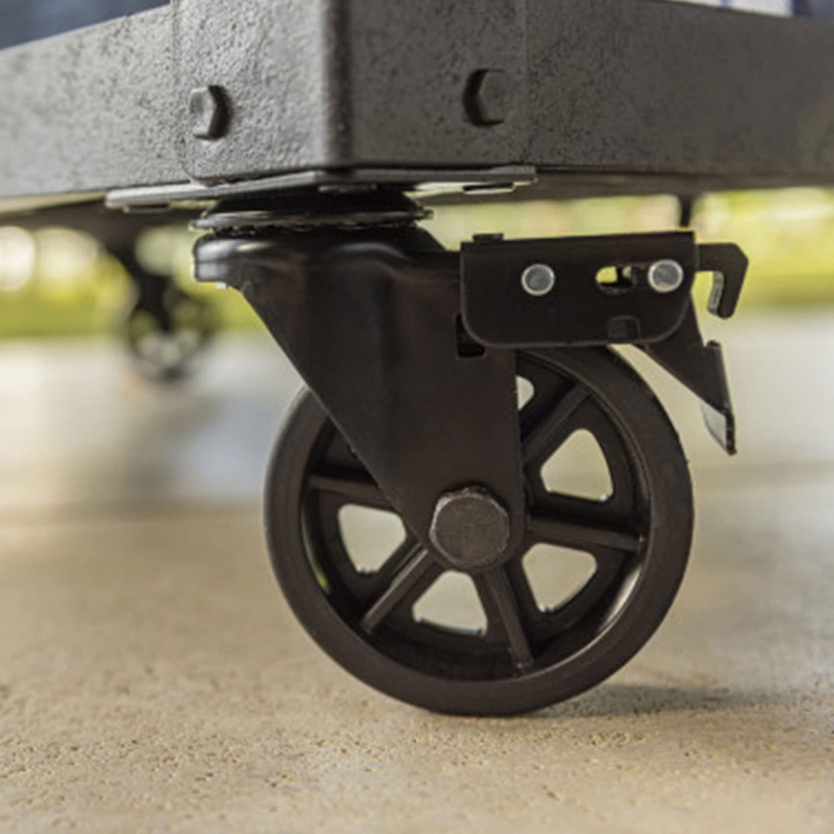 Keter Rolling Ice Cooler Cart, Outdoor Party Beverage Stand w/Wheels, 89.8 Qt, Dark Grey Keter