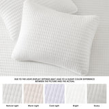 WRENSONGE White Quilt Set Queen Size-3 Pieces Lightweight Bedspreads Summer Coverlet for All Season, Soft Quilt Bedding Set with 2 Pillow Shams Suitable for Bed & Couch WRENSONGE