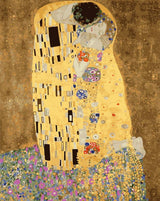 Wowdecor Paint by Number Kits for Adults Beginner, DIY Number Painting The Kiss by Gustav Klimt Famous Paintings 40x50 cm Wall Art Decor (No Frame) Wowdecor