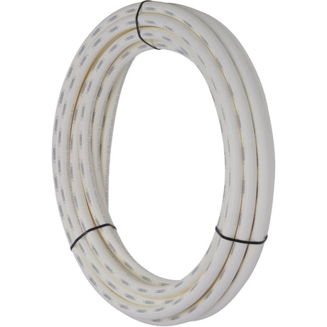 SharkBite 3/4 Inch x 50 Feet White PEX-B, PEX Pipe Flexible Water Tubing for Plumbing, U870W50 SharkBite