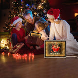 Personalized Infinity Mirror Customized Photos, Custom Valentines Day, Birthday, for Couple, Desktop LED Night Light Makeup Mirror 2 in 1, Home Decoration Bedroom Office Living Room LINMQIU