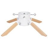Blissun Christmas Tree Stand for Real Trees, Christmas Tree Holder for Live Tree, Xmas Tree Stand Base, Fits up to 8.5FT Real Trees, White Blissun