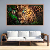 BOHADIY 5D Diamond Painting Kits for Adults,Animal Leopard Diamond Art Kits for Adult Beginner,DIY Full Drill Diamond Dots Paintings with Gem Art and Crafts for Adults Home Wall Decor 27.5 x15.7 inch BOHADIY