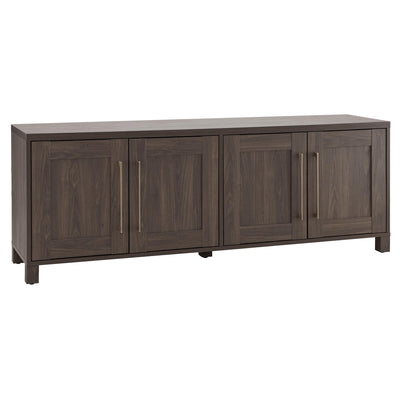 Henn&Hart Rectangular TV Stand for TV's up to 80" in Alder Brown, TV Stands for the Living Room