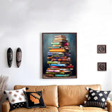 ARPADAMO Diamond Art Kits for Adults,5D Book Diamond Painting DIY Flower Diamond Art Diamond Painting Kits for Adult,Round Full Drill Diamonds, Diamond Art Kits for Home Decor-12x16inch ARPADAMO