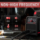 YESWELDER Plasma Cutter 65Amp Non-High Frequency Non-Touch Pilot Arc, Digital Display DC Inverter 110/220V Dual Voltage Blowback Plasma Cutting Machine CUT-65DS PRO YESWELDER