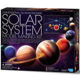 4M 3D Glow-in-the-Dark Solar System Mobile Making Kit - DIY Science Astronomy Learning Stem Toys Educational Gift for Kids & Teens, Girls & Boys 4M