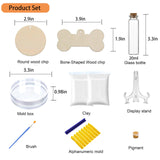 8x10 Pet Memorial Shadow Box Frame Paw Print Kit Solid Wood Pet Frame Black Dog Memorial Gifts for Loss of Dog Houstimi