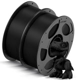 ANYCUBIC High Speed 3D Printer Filament 1.75mm Bundle, Rapid PLA Filament with High Prints Quality, Dimensional Accuracy +/- 0.02mm, Print with Most FDM 3D Printers, 1KG Spool, 2KG Black+Black ANYCUBIC