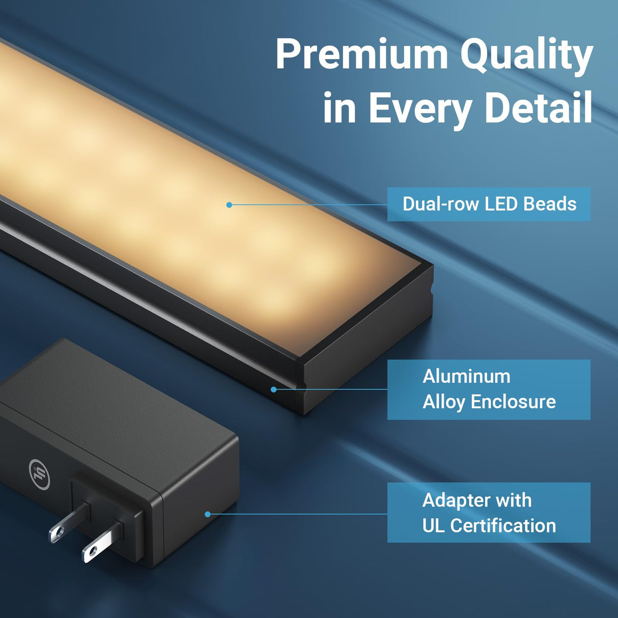 VIPEK V5LC Garment Rack Heavy Duty Covered Clothes Racks with Dimmable LED Light 3000K Warm White, Portable Closet Wardrobe Freestanding Clothing Racks for Hanging Clothes, Black Rack with Black Cover VIPEK