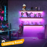 3-Pack Shelf Lights, Upgrade Battery Operated 20inch Led Strip Lights with Remote, Color Change with Timer Floating Shelves LED Wall Lights, DIY Led Lights for Bedroom, Kitchen, Indoor Room Decor Little Joke