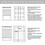 LUSTROWIN Custom Cordless Flax/Paper/Bamboo Roman Window Shades with Valance, Window Blinds Light Flitering Window Treatment Shades for Indoor Windows, Griege, 31" W x 64" H LUSTROWIN