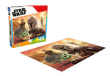 Buffalo Games - Star Wars - Precious Cargo - 48 Piece Jigsaw Puzzle for Families -Challenging Puzzle Perfect for Game Nights - Finished Size is Buffalo Games