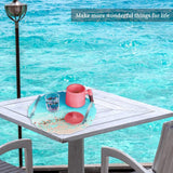 2 Size Large Silicone Tray Molds with Handles Molds 13 Inches Round Big Tray Resin Mold Irregular Geode Coasters Jewelry Plates Mold for Epoxy Resin Casting Art Craft Supplies Wehous