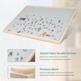 DIKASHI 1500 Pieces Tilting & Rotating Puzzle Board, 34.25" × 25.2", Portable Jigsaw Puzzle Table for Adults with 4 Drawers & Protective Cover, Ideal Gift for Mum DIKASHI