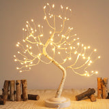 FUCHSUN $$$ 108 LED Birch Tree Light Tabletop Bonsai Fairy Tree Lamp, 8 Lighting Modes & Timer & Battery/USB Operated, Party Wedding Holiday Festival Christmas Decoration, Warm White FUCHSUN $$$