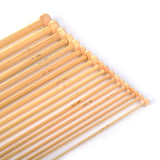 LIHAO 36 PCS Bamboo Knitting Needles Set (18 Sizes From 2.0mm to 10.0mm) LIHAO