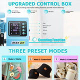 AKEYDIY Heat Press 15x15 inch 5 in 1 with 30OZ Tumbler Press, 360° Swivel Away Slide Out Digital Shirt Press Machine, Industrial Heat Transfer Machine Sublimation for T-Shirt/Tumbler/Mug/Hat/Cap/Plate AKEYDIY