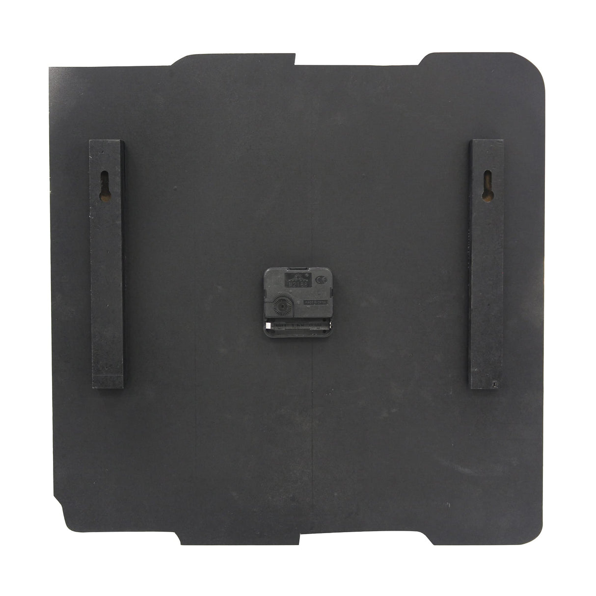 Stonebriar SB-6158A Worn Blue 15" Square White Wall Clock Stonebriar