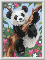Ravensburger Playful Panda Paint by Numbers Kit for Kids - 20261 - Painting Arts and Crafts for Ages 9 and Up Ravensburger