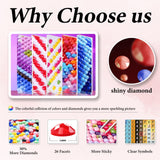 Yezavesu Book Diamond Art Kits for Adults, Book Flower Diamond Painting Kit for Beginners, 5D DIY Round Full Drill Painting with Gem Art Craft Kits for Home Wall Decor 14x14 Inch Yezavesu