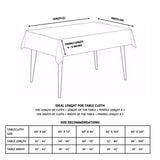 Folkulture Christmas Tablecloth or Dining Table Cover, 60 x 72 Inches, 100% Cotton Rectangle Tablecloth or Green Table Cloth for Christmas Decorations, Long Table Cloth Rectangle, (A Christmas Story) Folkulture