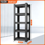 63" H Garage Shelving Unit, Garage Storage Shelves 1600LBS Heavy Duty Shelving, Adjustable 5 Tier Metal Shelving Utility Shelf, Storage Rack for Industrial, Warehouse, Basement (15.7" D*23.6" W*63" H) IYANEN