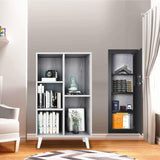 Langger Biometric Wall Safe, Hidden Fingerprint Security Long Wall Safe for Valuables, Rifle Shotgun Handguns, In Wall Safe Between Studs (4"D x 15"W x 45"H) LANGGER V