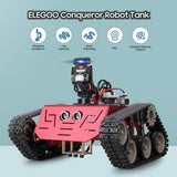 ELEGOO Conqueror Robot Tank Kit with UNO R3 for Arduino Robotics for Kids Ages 8-12 12-16 STEM Science Kits Coding Robots Toys for 8+ Year Old Boys Girls Teens Circuits Engineering Building Project ELEGOO