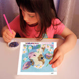 ZHUDENGXJL 6 Packs Diamond Art Painting Kits for Kids Animal, DIY Diamond Art Mosaic Kits for Kids Ages 6-12 Beginner Gem Art and Arts and Crafts Home Wall Decor 6x6 Inch ZHUDENGXJL