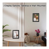 Dog Memorial Shadow Box Frame 5x7 with Paw Print Kit and Fur Keepsake Box Small Pet Memorial Frame Box for Dogs and Cats That Passed Pet Death Sympathy and Remembrance Gift for Pet Owners Yongvelin