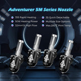 FLASHFORGE Adventurer 5M Pro 3D Printer and FLASHFORGE Adventurer 5M Pro 3D Printer Nozzle Assembly(0.25mm) FLASHFORGE