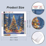 Reluohuo Christmas Tree Diamond Art Kits for Adults, 5D Full Drill Diamond Painting Kits for Beginner, DIY Diamond Painting Kits for Home Wall Decor, 12x12 Inch Reluohuo