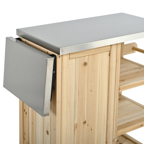 Foldable Outdoor Kitchen Island Patio Kitchen Island HouseOfZazla