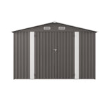 Outdoor Storage Shed With Lockable Doors