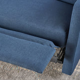 Alma Contemporary Upholstered Loveseat Recliner