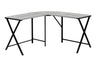 Contemporary L-Shaped Corner Computer Desk HouseOfZazla