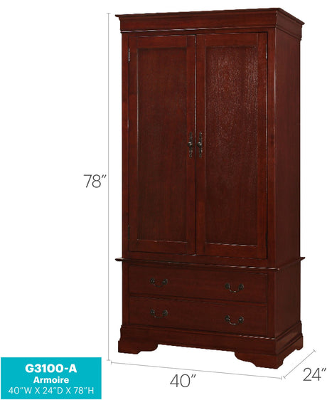 Elegant Traditional Armoire HouseOfZazla