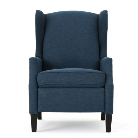 Westeros Wing Back Fabric Upholstered Recliner HouseOfZazla