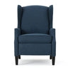 Westeros Wing Back Fabric Upholstered Recliner HouseOfZazla