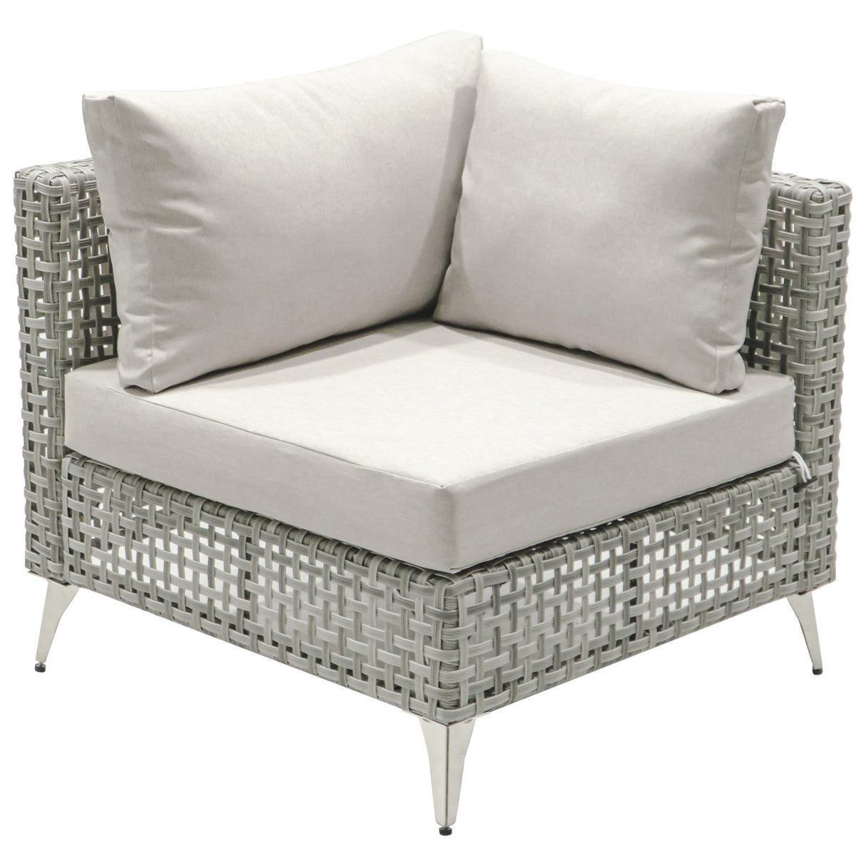K&K Patio 8-Piece Patio Furniture Set with 43" Fire Pit Table