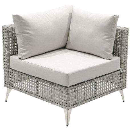 K&K Patio 8-Piece Patio Furniture Set with 43" Fire Pit Table HouseOfZazla