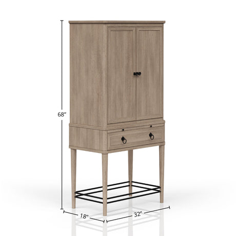 Bar Cabinet Colored - Sand HouseOfZazla